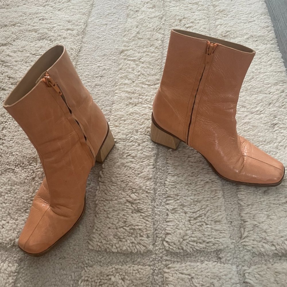 Paloma Wool Emilia Boots in Soft Pink, Size 38 - Picture 4 of 7